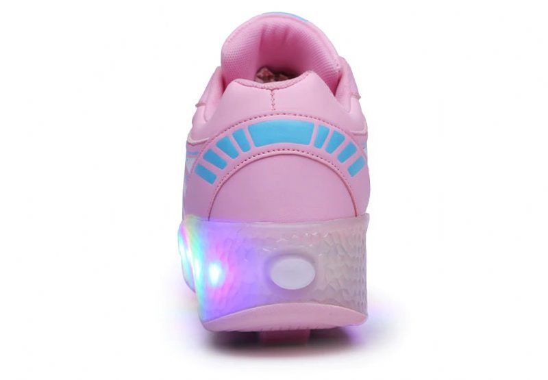 Verenice Rullesneaker Til Piger - Pink