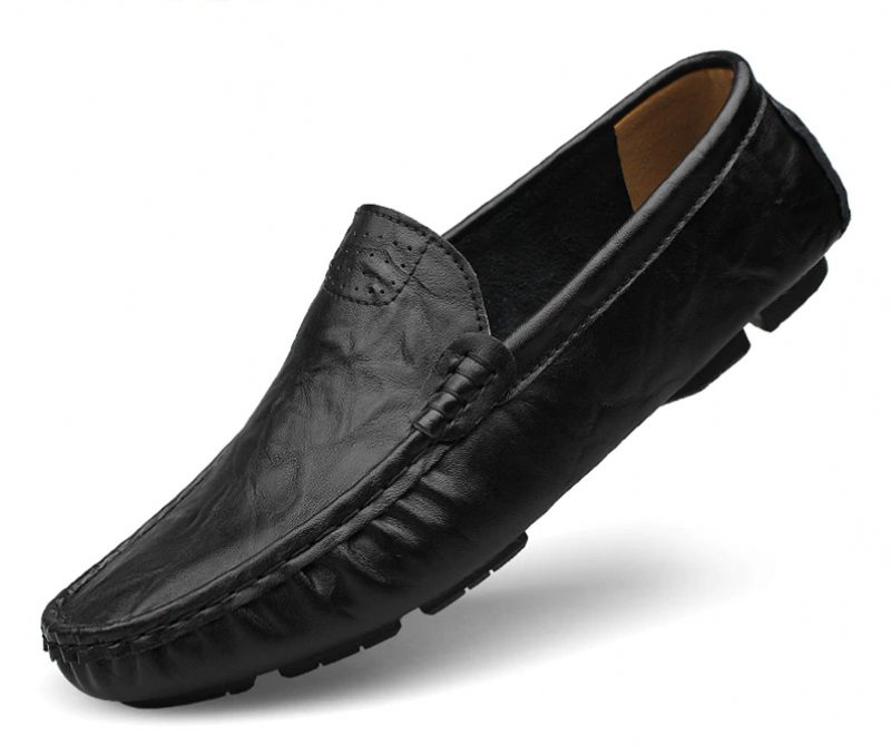 Verrati Loafers Luksussko Til Mænd - Sort