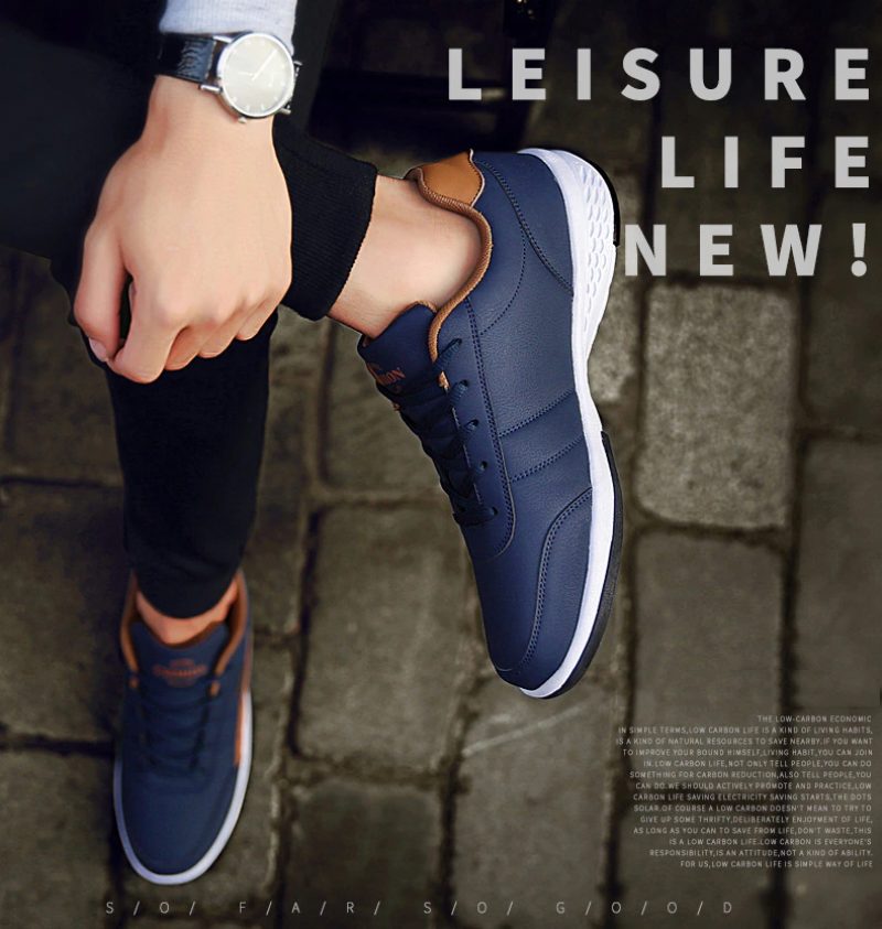 Vianney Casual Sneakers Til Mænd - Sort