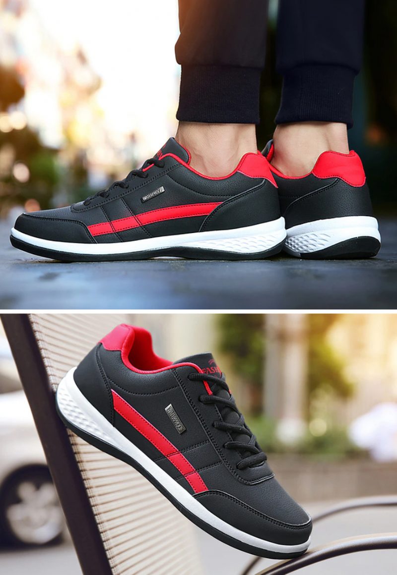 Vianney Casual Sneakers Til Mænd - Sort