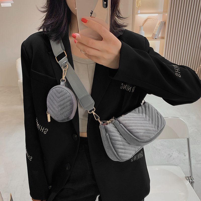 Vicenzo Small Velvet Crossbody-håndtaske Til Kvinder - Grøn