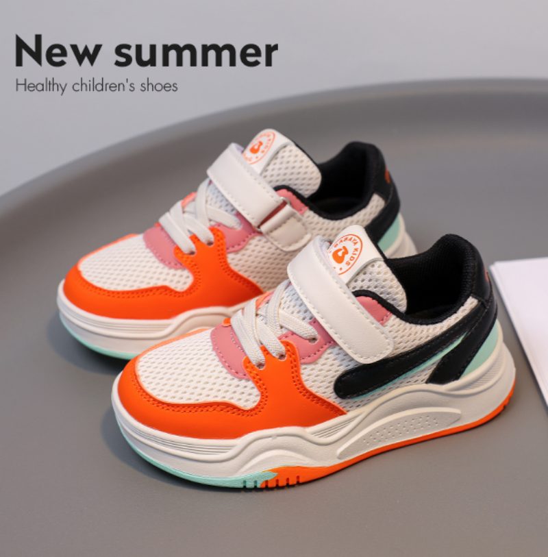 Victoria Fashion Sneaker Til Piger - Orange