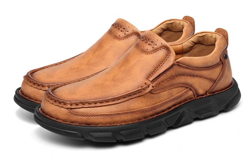 Vidal Loafers Fritidssko Til Mænd - Brun