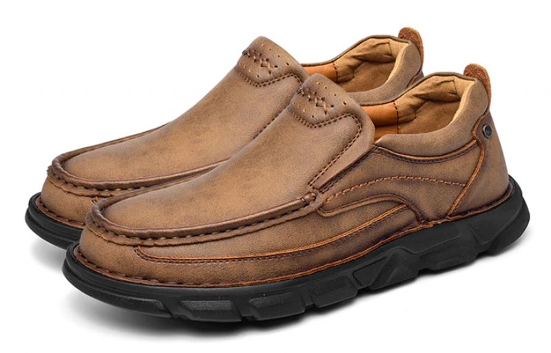 Vidal Loafers Fritidssko Til Mænd - Brun