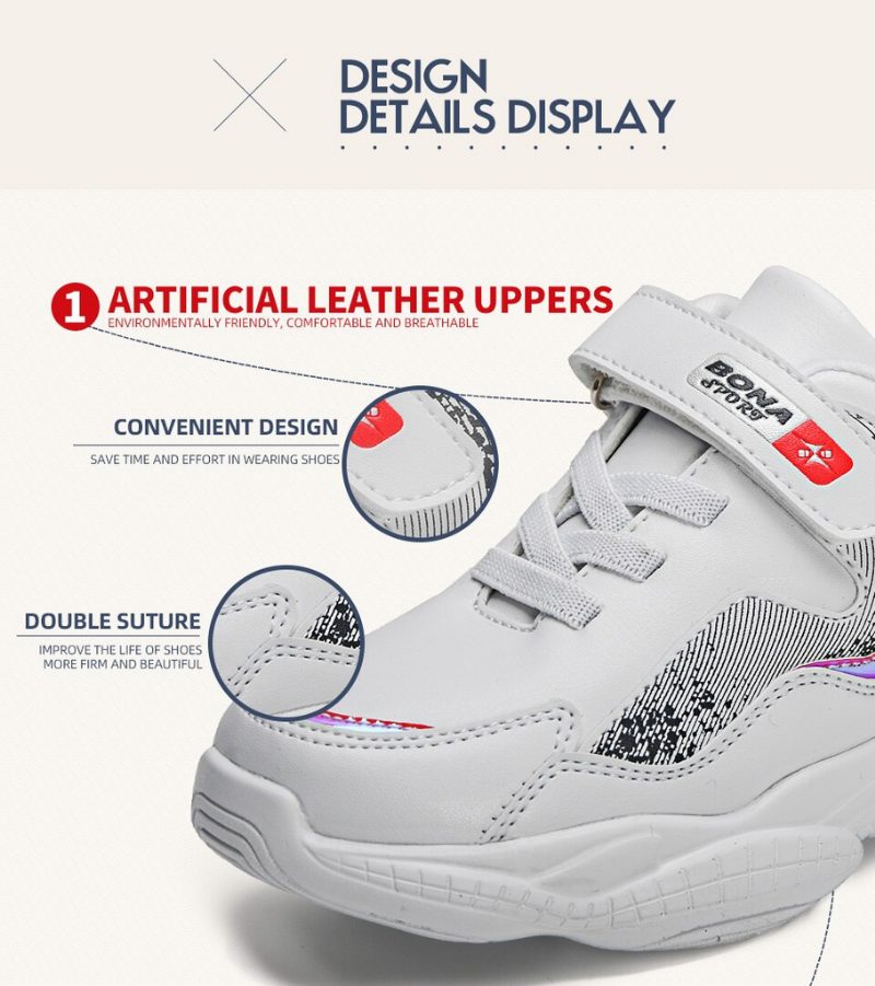 Vidan Drenge Afslappet Sneaker - Sort
