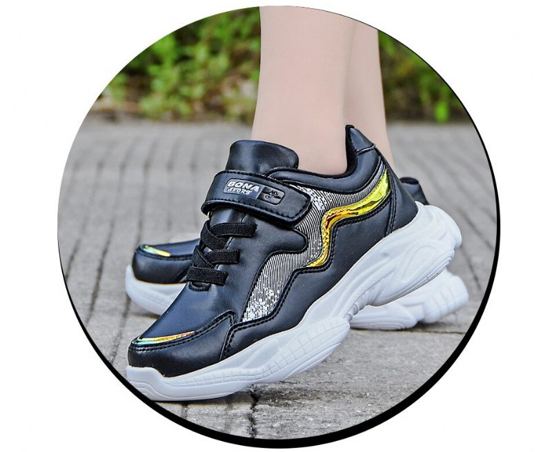 Vidan Drenge Afslappet Sneaker - Sort