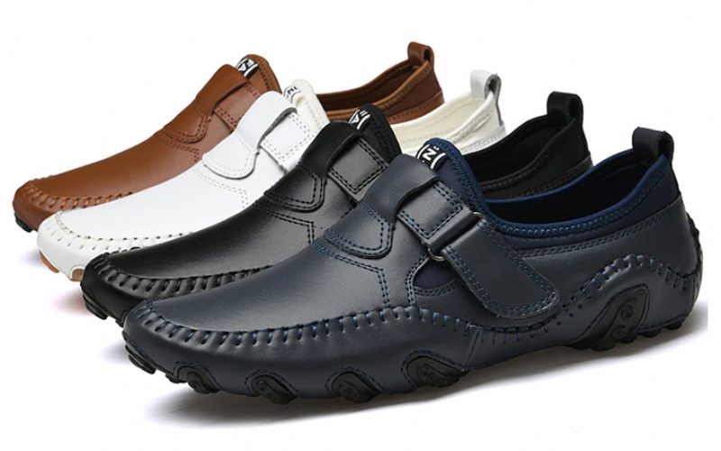 Villa Loafers Fritidssko Til Mænd - Sort