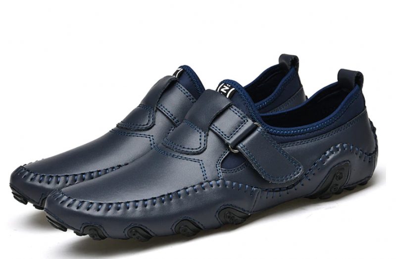 Villa Loafers Fritidssko Til Mænd - Sort