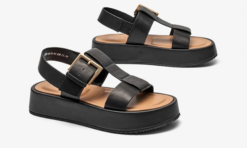Viloria Damesandaler - Sort