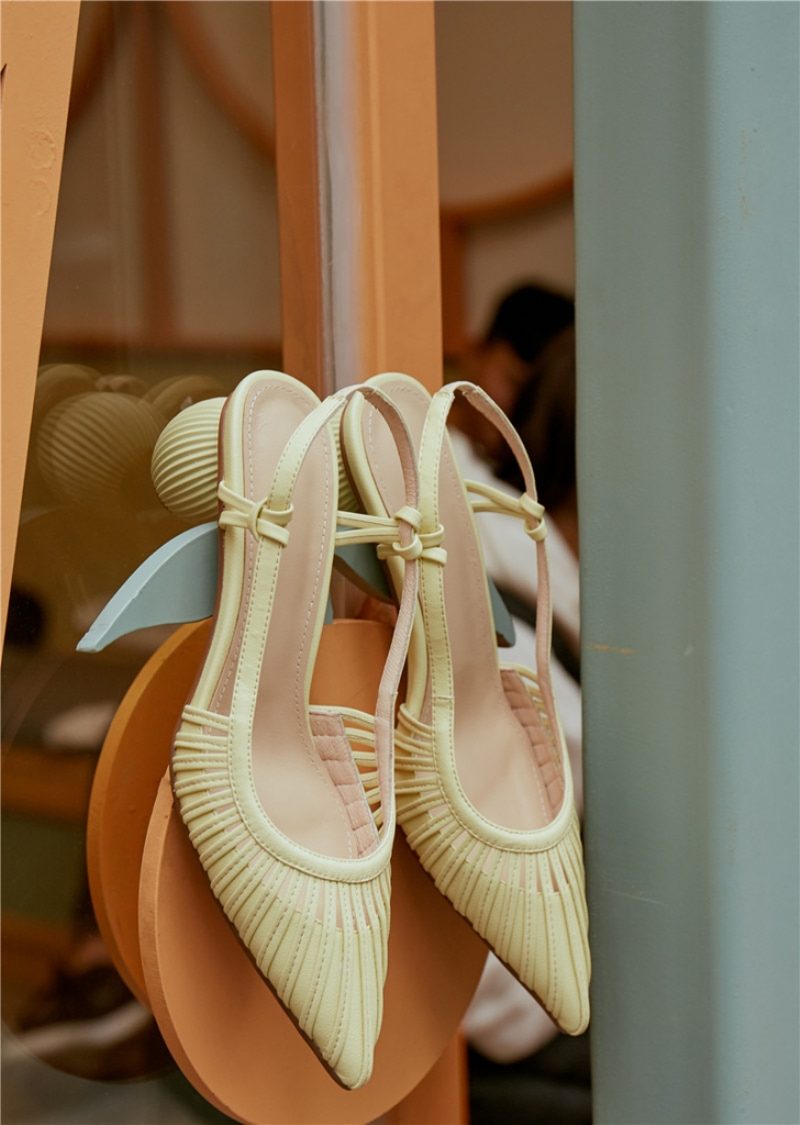Virginia Sandal Til Kvinder - Gul