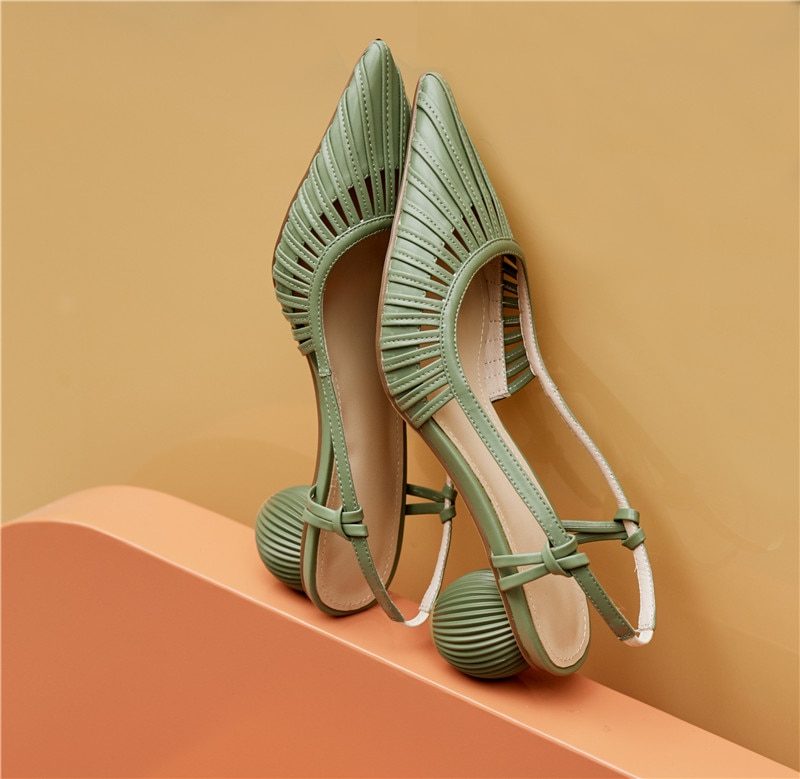 Virginia Sandal Til Kvinder - Gul