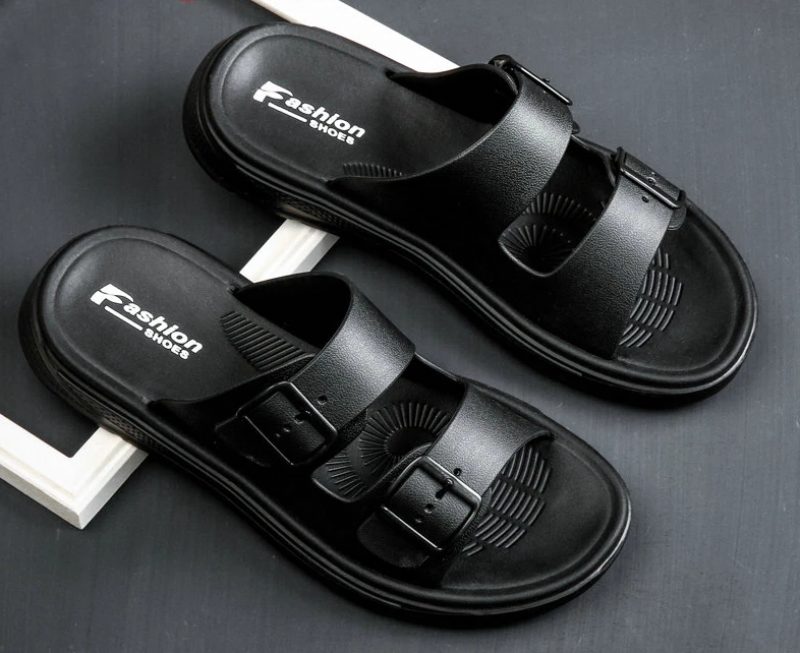 Vitaly Mænds Mode Sandal - Sort