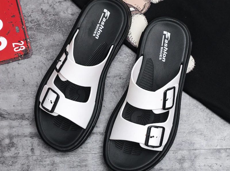 Vitaly Mænds Mode Sandal - Sort