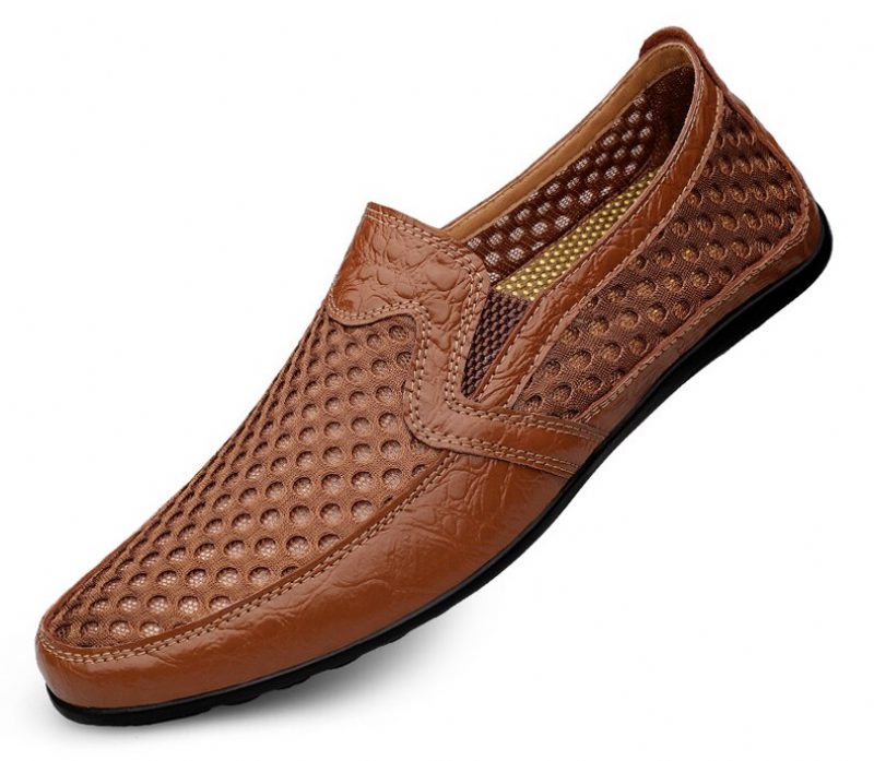 Vitto Loafers Fritidssko Til Mænd - Brun
