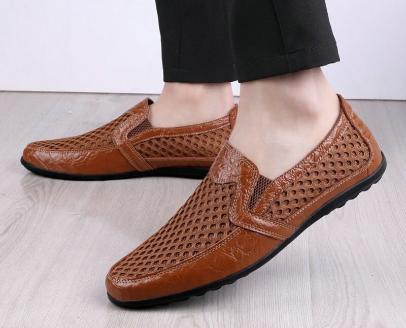 Vitto Loafers Fritidssko Til Mænd - Brun