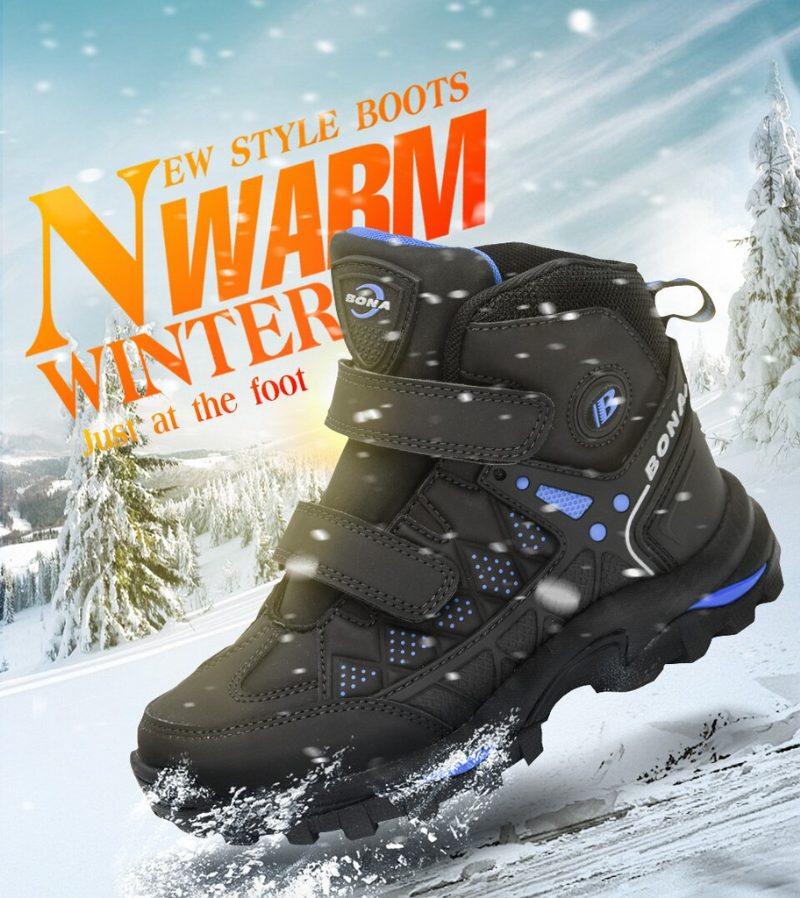 Volpato Warm Sneaker Til Drenge - Grå
