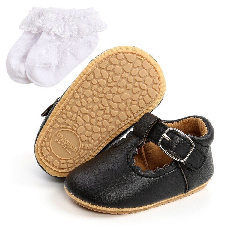 Vya Baby Pigers Loafers Fritidssko - Sort