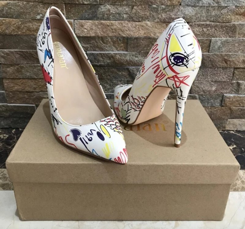 Vyden Dame Pumps Sko - Hvid