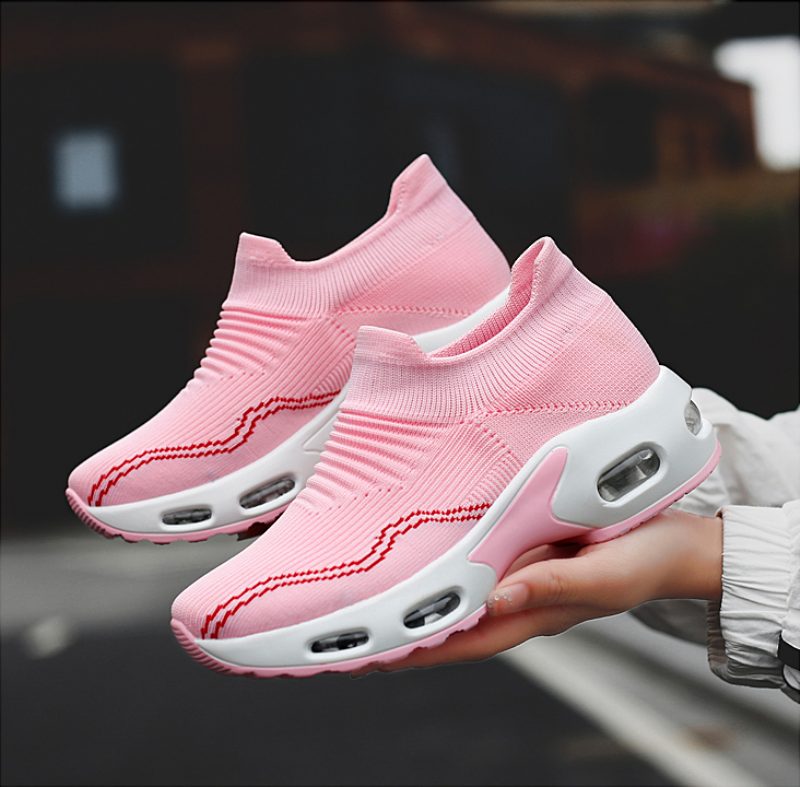 Wade Casual Slip-on Sneaker Til Kvinder - Pink