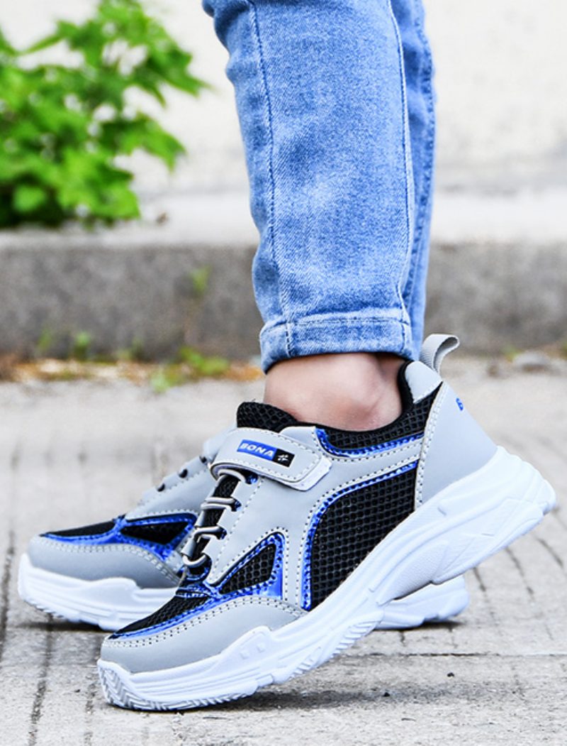 Waivi Unisex Casual Sneaker Til Børn - Grå