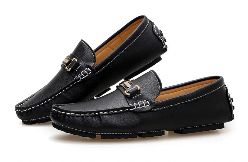 Walker Loafers Modesko Til Mænd - Sort