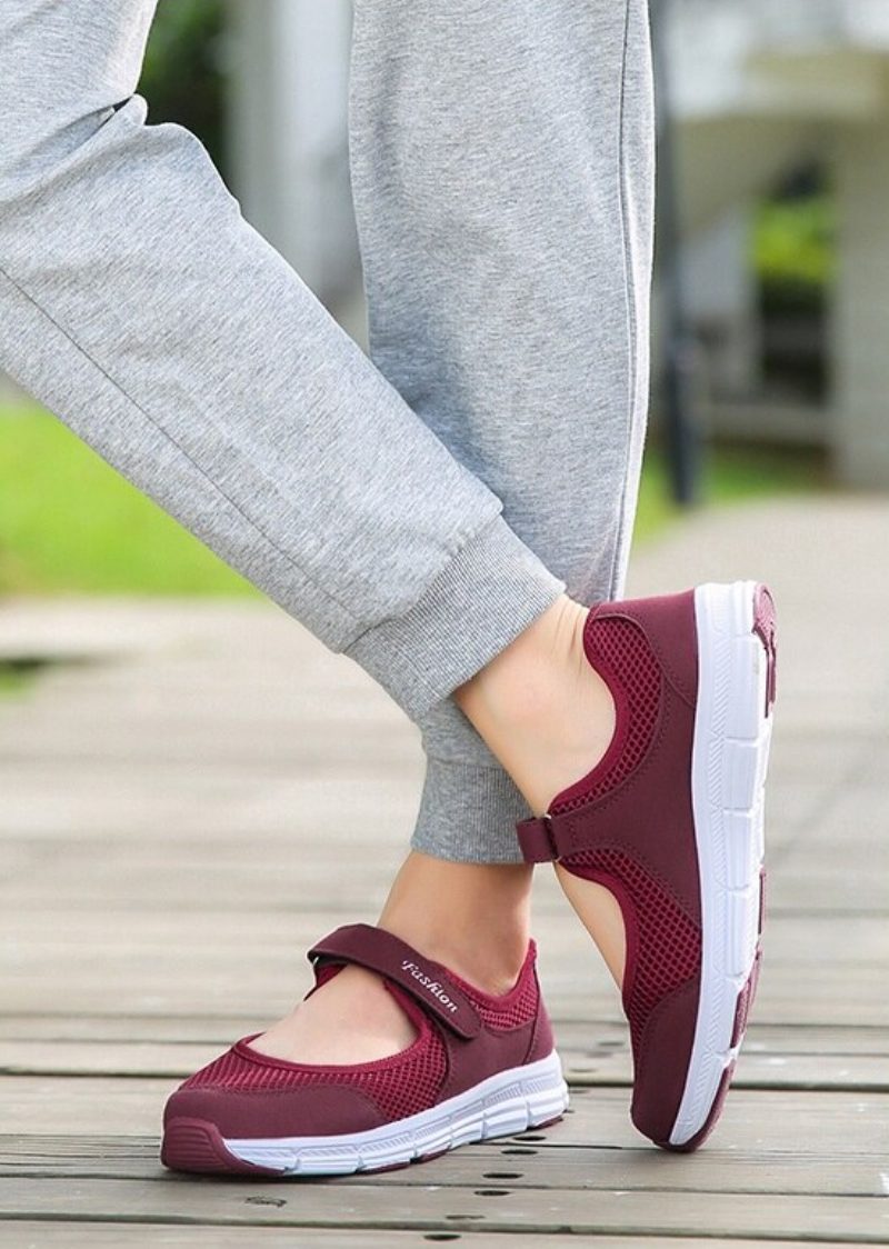Walker Sorte Slip-on Sko Til Kvinder - Sort