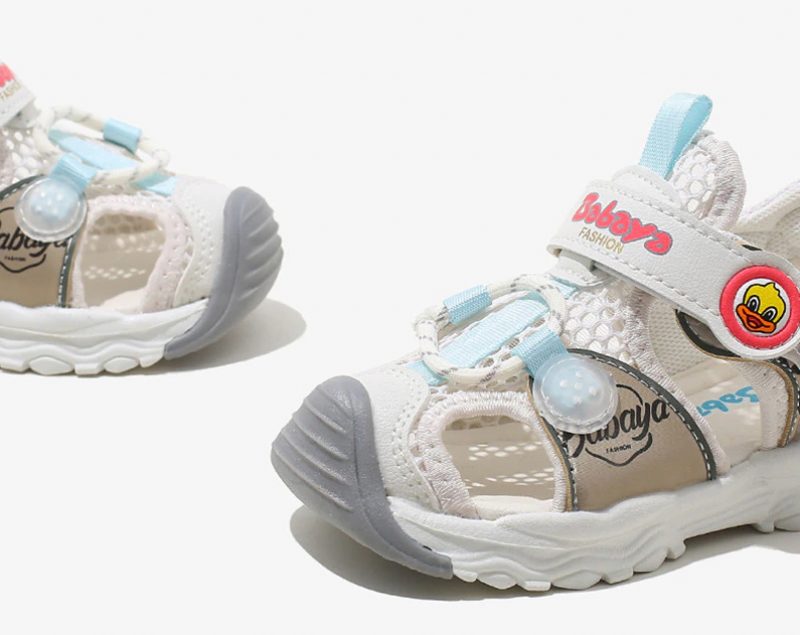 Walle Unisex Modesandal Til Børn - Beige