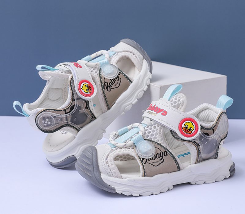Walle Unisex Modesandal Til Børn - Beige