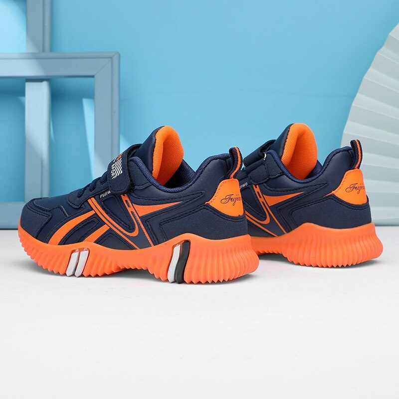 Walter Drenge Afslappede Sneakers - Blå