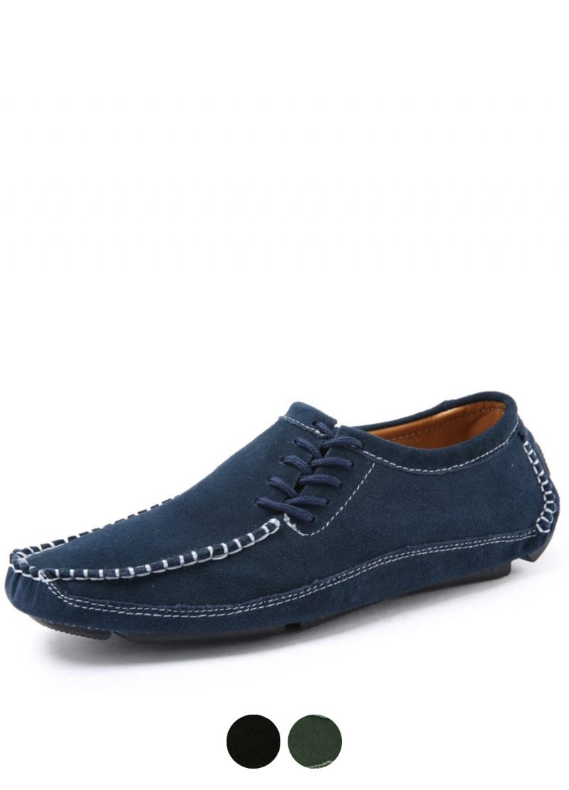 Walter Håndlavede Loafers Fritidssko Til Mænd