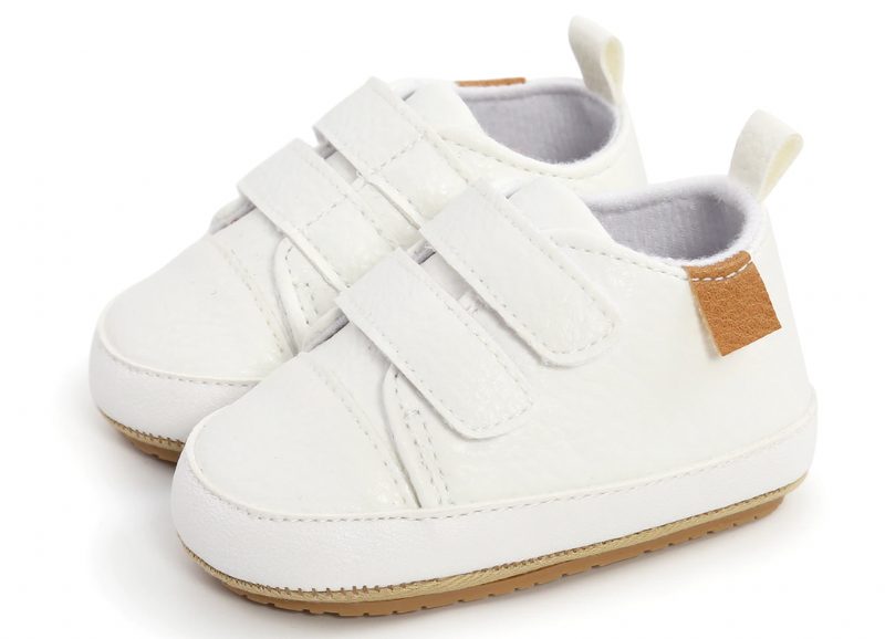 Wayne Unisex Afslappet Moccasin Til Børn - Hvid