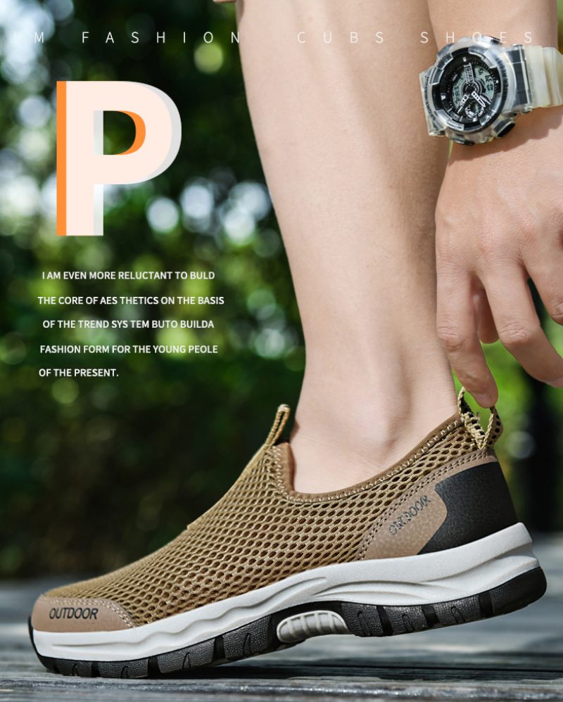 Will Slip-on Sneaker Til Mænd - Khaki
