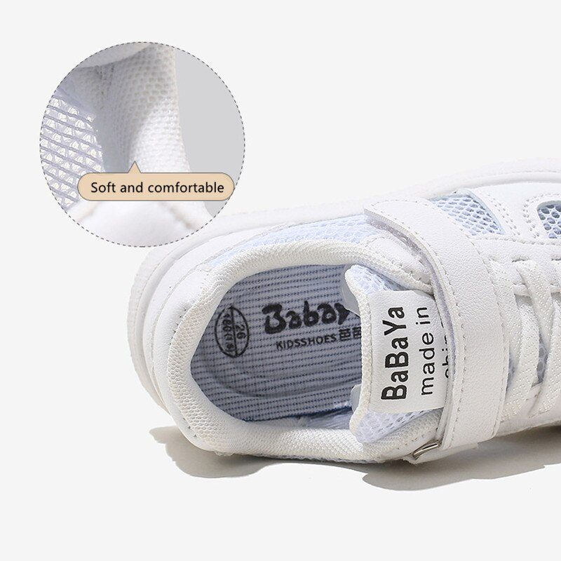 William Modesneaker Til Drenge - Hvid