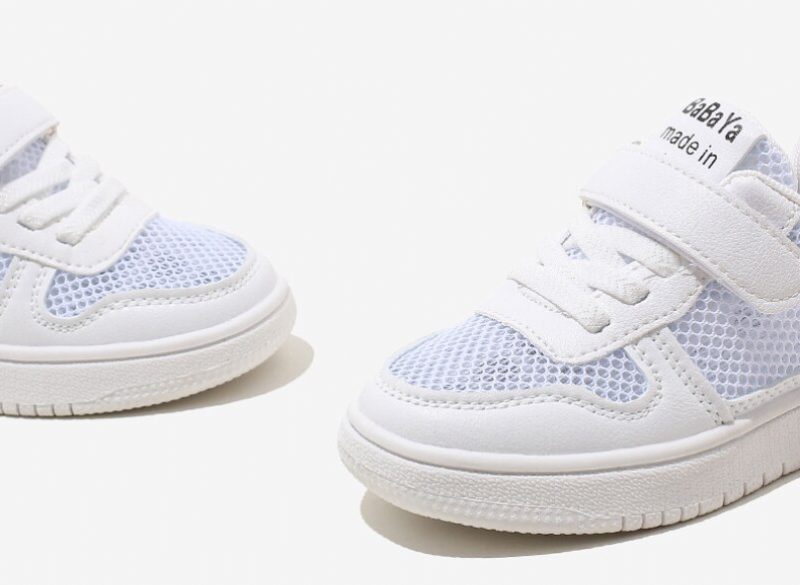William Modesneaker Til Drenge - Hvid