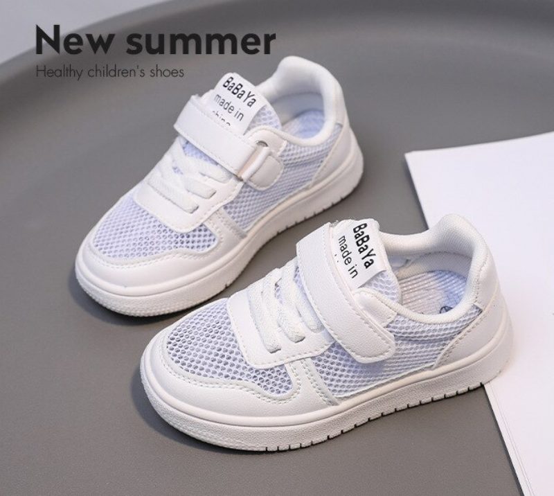 William Modesneaker Til Drenge - Hvid