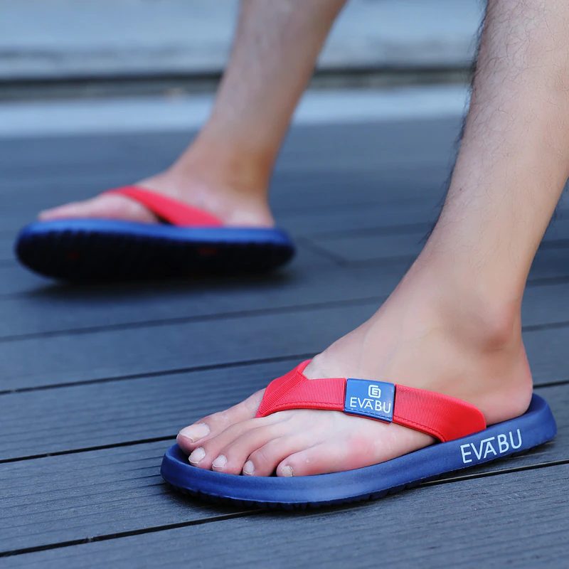 Wilson Mænds Afslappede Flip Flop - Grå