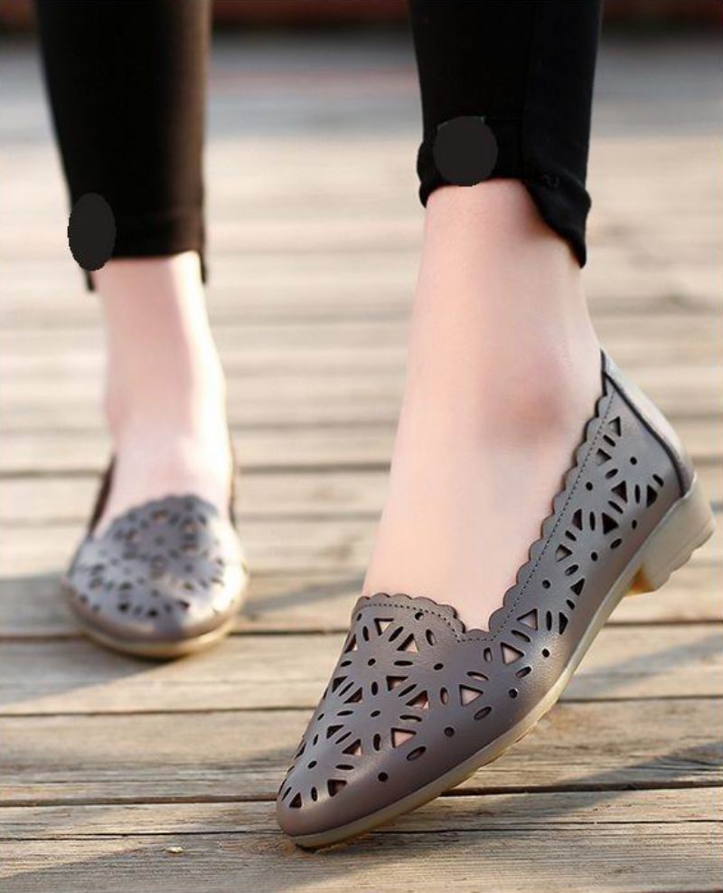 Wissal Dame Loafer Sko - Hvid