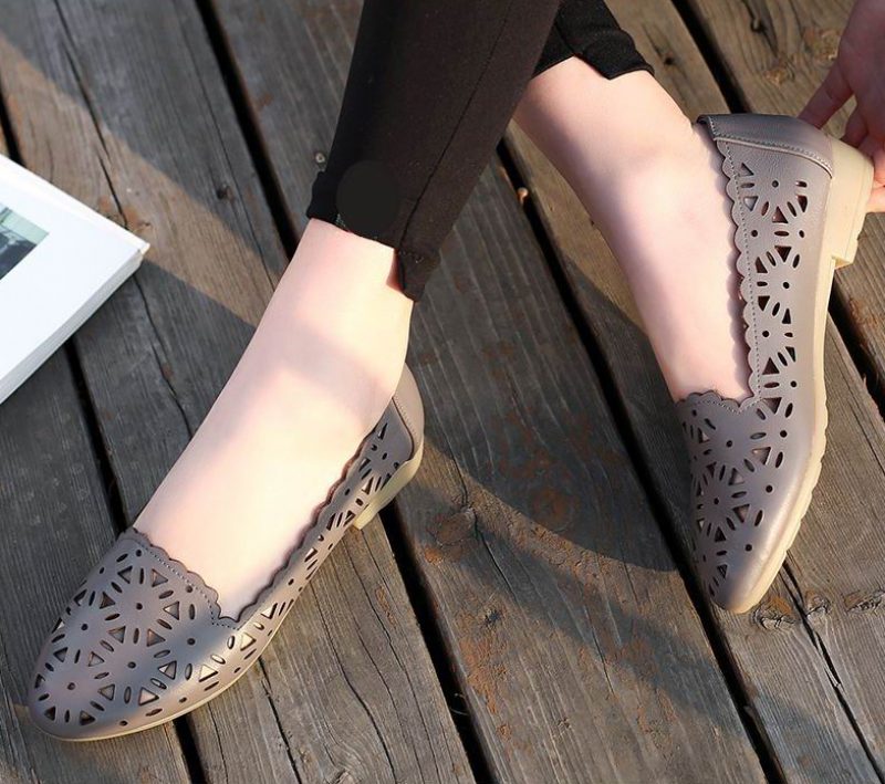 Wissal Dame Loafer Sko - Hvid