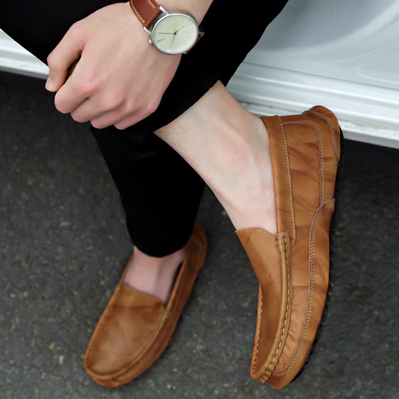 Xabi Loafers Dress Sko Til Mænd - Kaffe