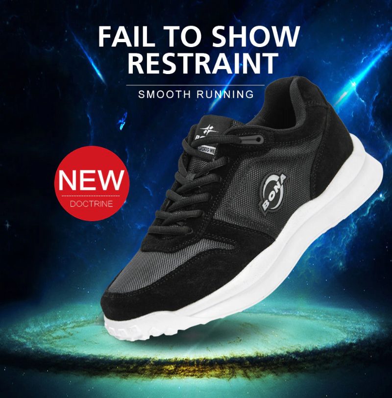 Xilian Mode Sneakers Til Mænd - Brun