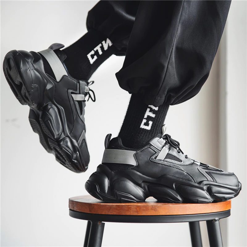 Yang Casual Sneakers Til Mænd - Hvid