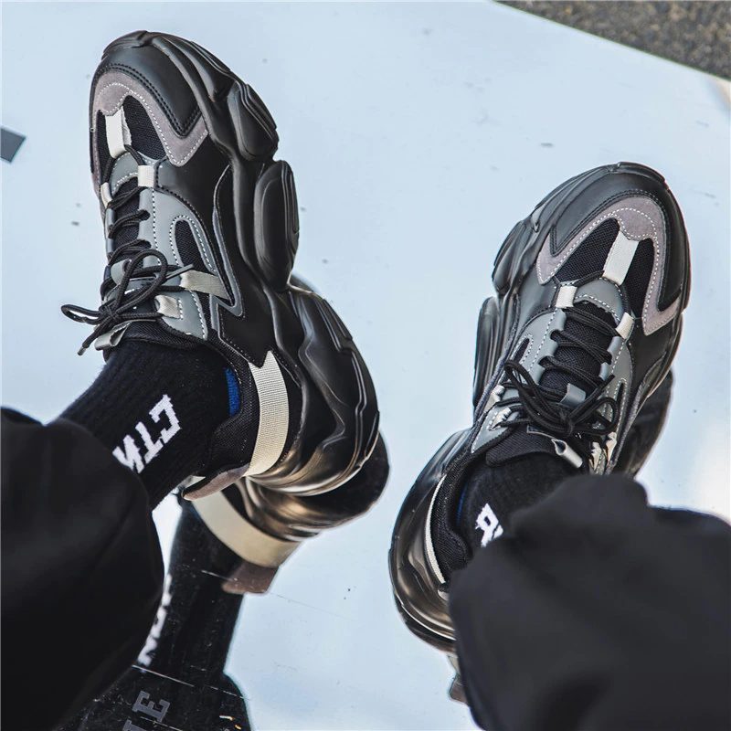 Yang Casual Sneakers Til Mænd - Hvid