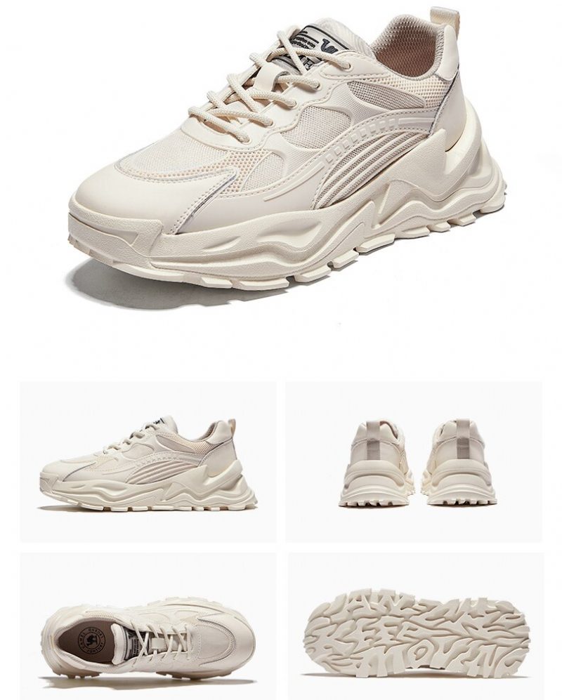 Yared Platform Sneakers Til Mænd - Sort