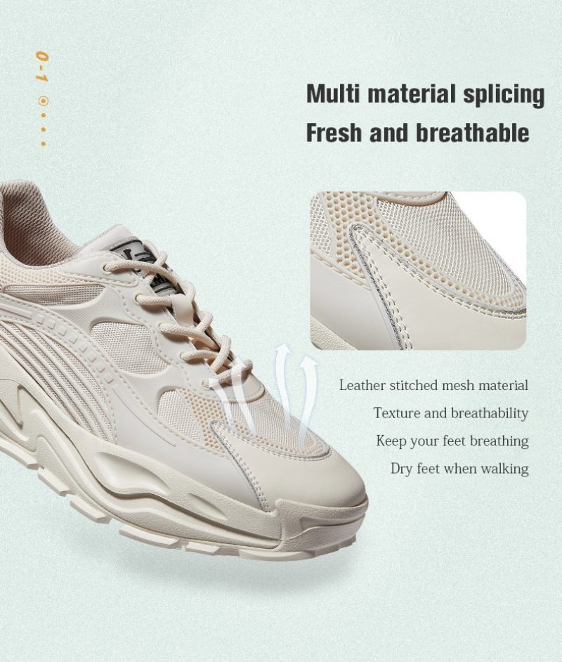 Yared Platform Sneakers Til Mænd - Sort