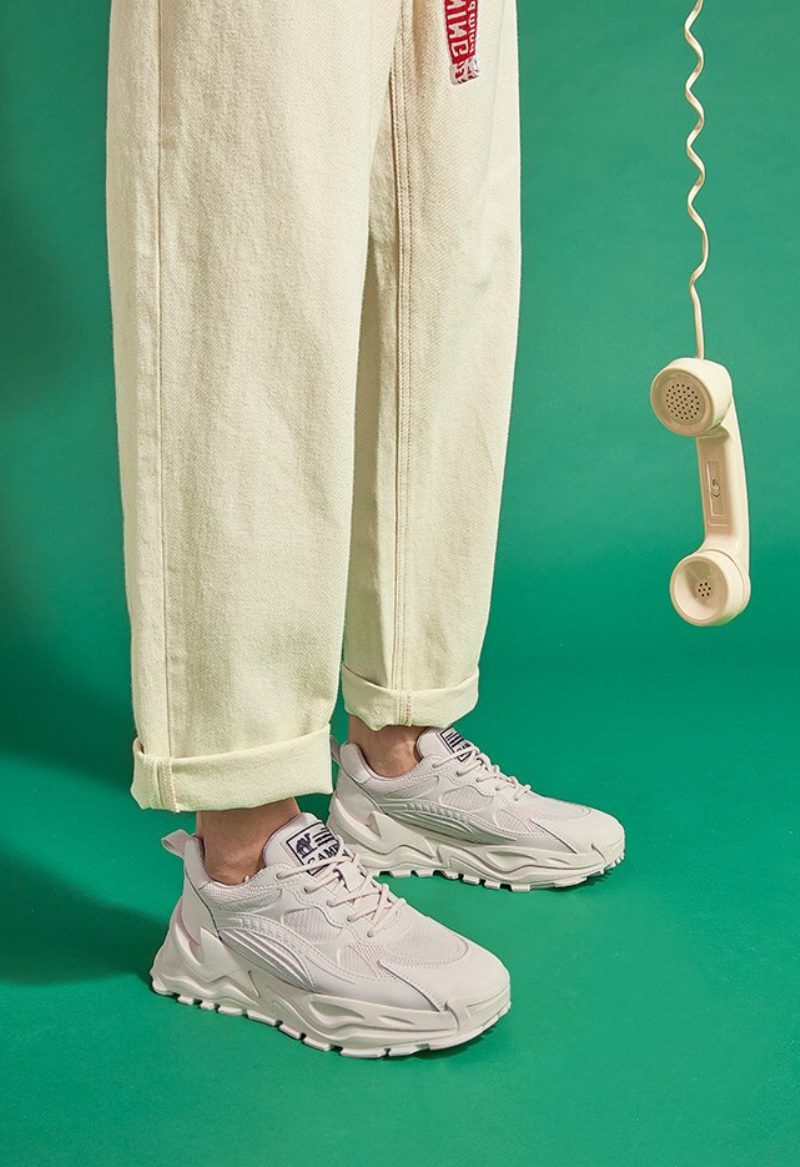 Yared Platform Sneakers Til Mænd - Sort
