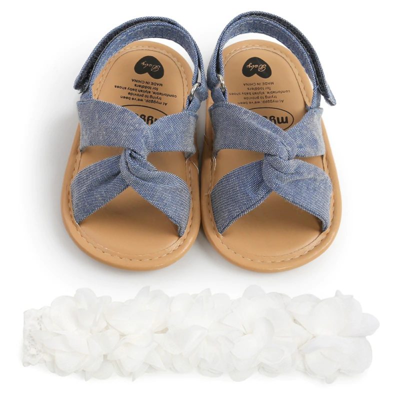 Yeli Babypigers Afslappede Sandal - Sort