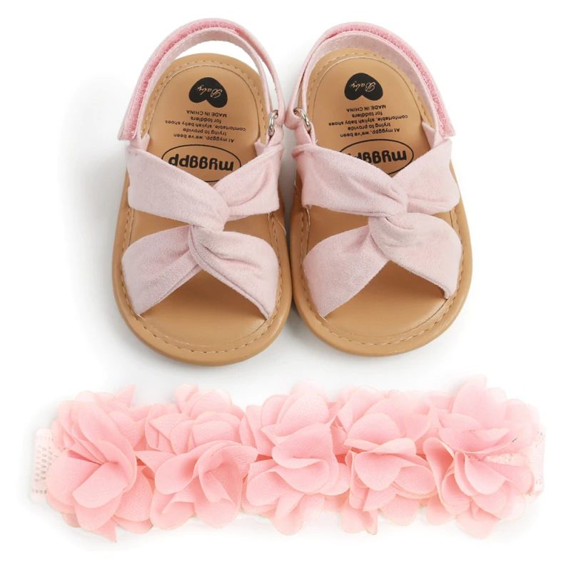 Yeli Babypigers Afslappede Sandal - Sort