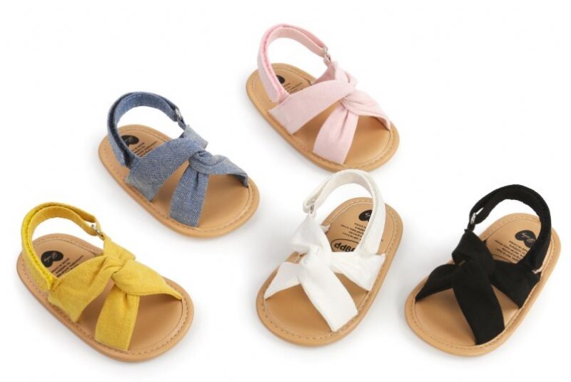 Yeli Babypigers Afslappede Sandal - Sort