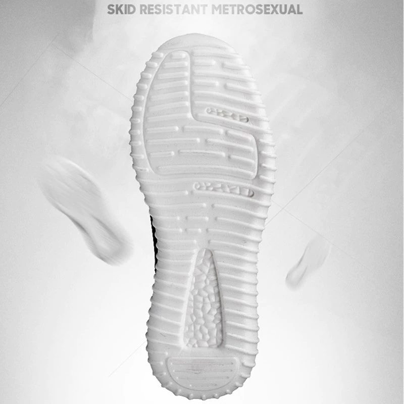 Yezy Åndbar Mesh-sneaker Til Mænd - Sort