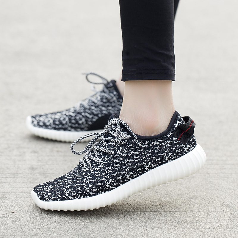 Yezy Åndbar Mesh-sneaker Til Mænd - Sort